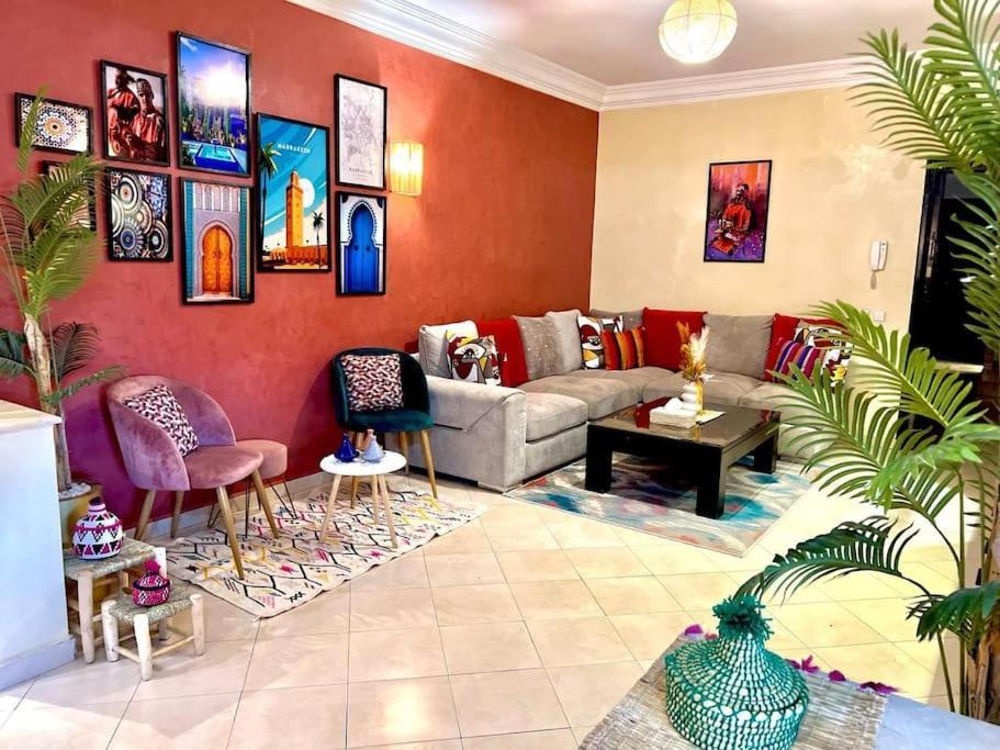 Appartement Marrakech Hivernage N54 Residence Caprice Palace Marrákes Kültér fotó