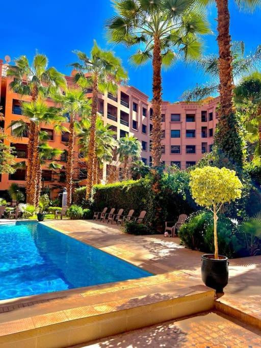 Appartement Marrakech Hivernage N54 Residence Caprice Palace Marrákes Kültér fotó