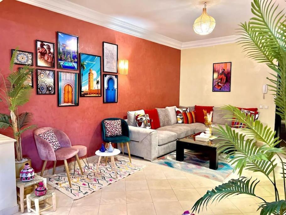 Appartement Marrakech Hivernage N54 Residence Caprice Palace Marrákes Kültér fotó
