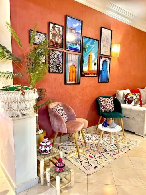 Appartement Marrakech Hivernage N54 Residence Caprice Palace Marrákes Kültér fotó
