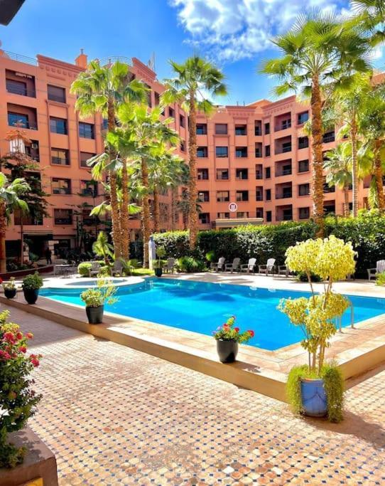 Appartement Marrakech Hivernage N54 Residence Caprice Palace Marrákes Kültér fotó